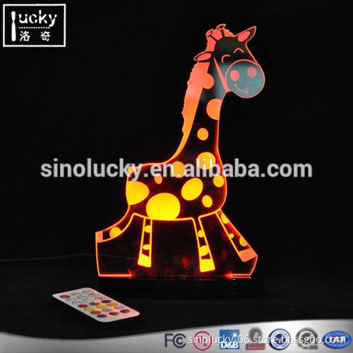 Transparent high clear acrylic led display